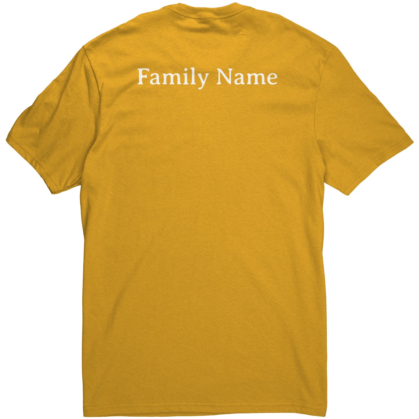 #1 Haiku Pronounce Family District Men's Shirt (Front & Back)