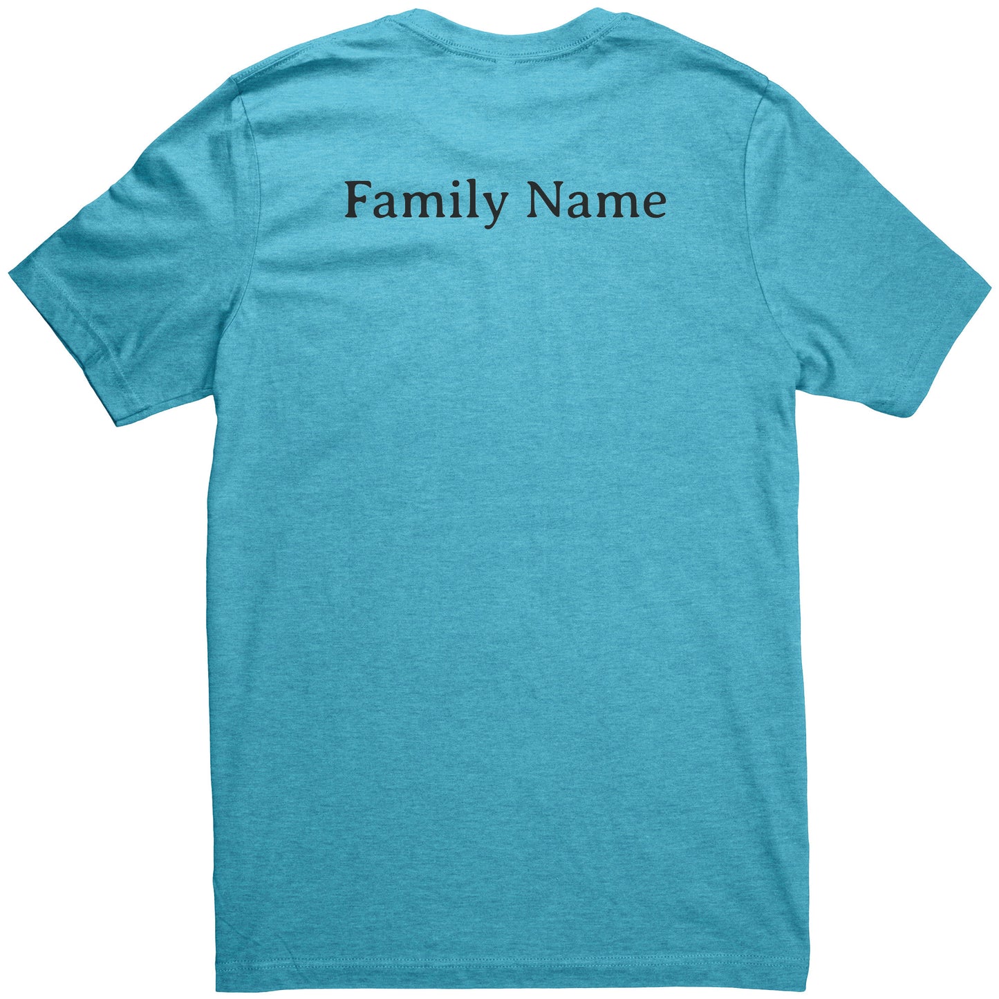 #2 Haiku Pronounce Family Canvas Unisex CVC (Front & Back)