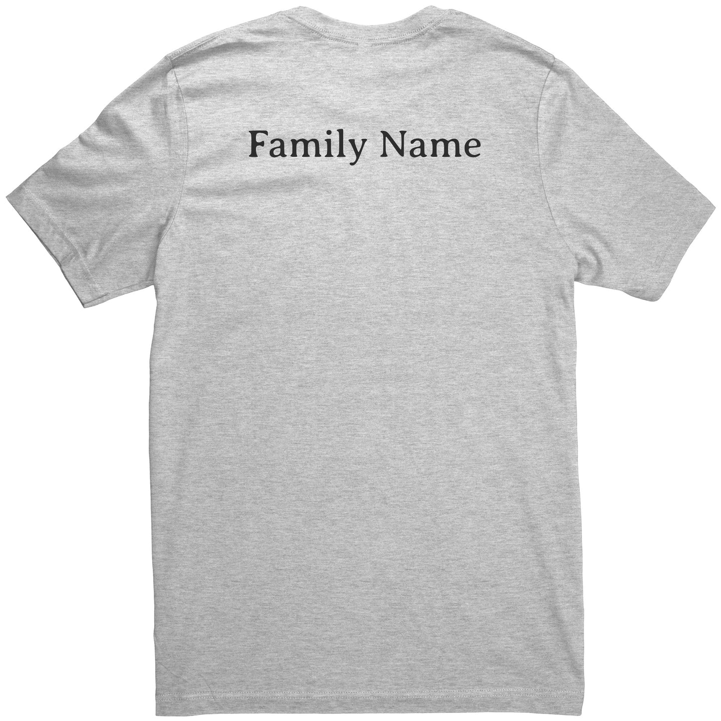 #2 Haiku Pronounce Family Canvas Unisex CVC (Front & Back)