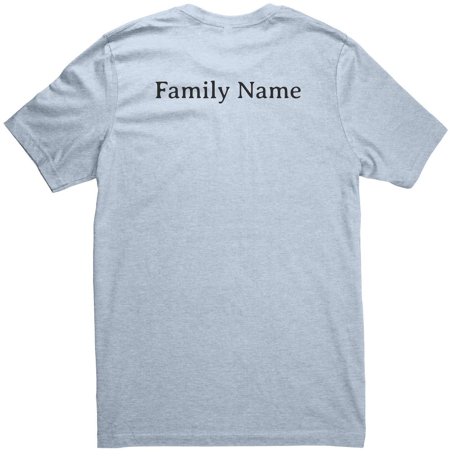 #2 Haiku Pronounce Family Canvas Unisex CVC (Front & Back)