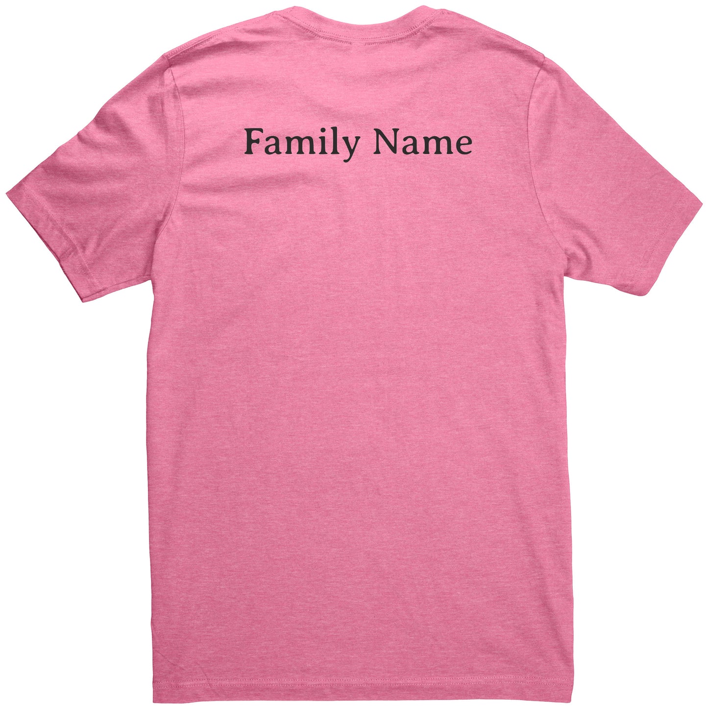 #2 Haiku Pronounce Family Canvas Unisex CVC (Front & Back)
