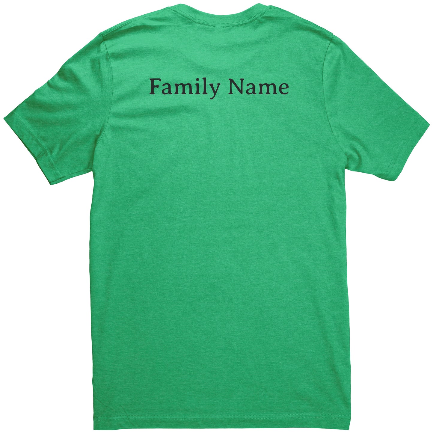 #2 Haiku Pronounce Family Canvas Unisex CVC (Front & Back)