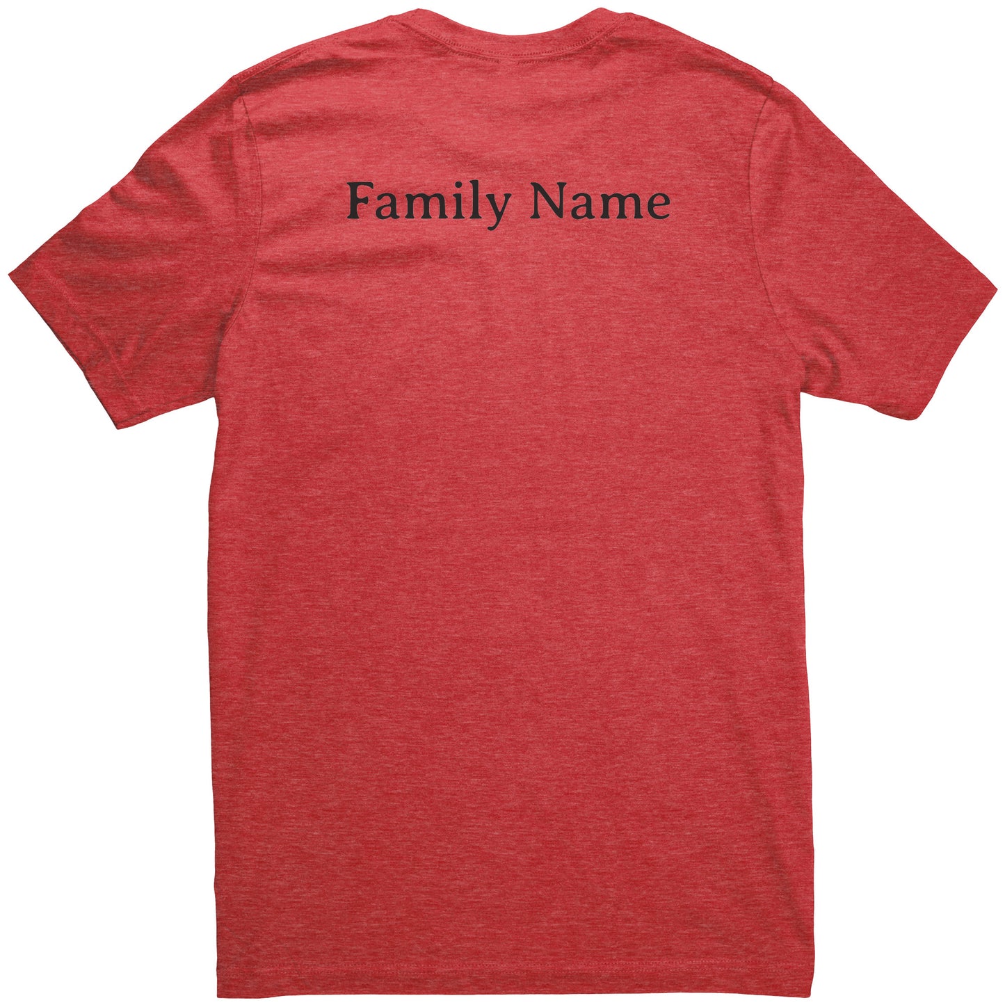 #2 Haiku Pronounce Family Canvas Unisex CVC (Front & Back)