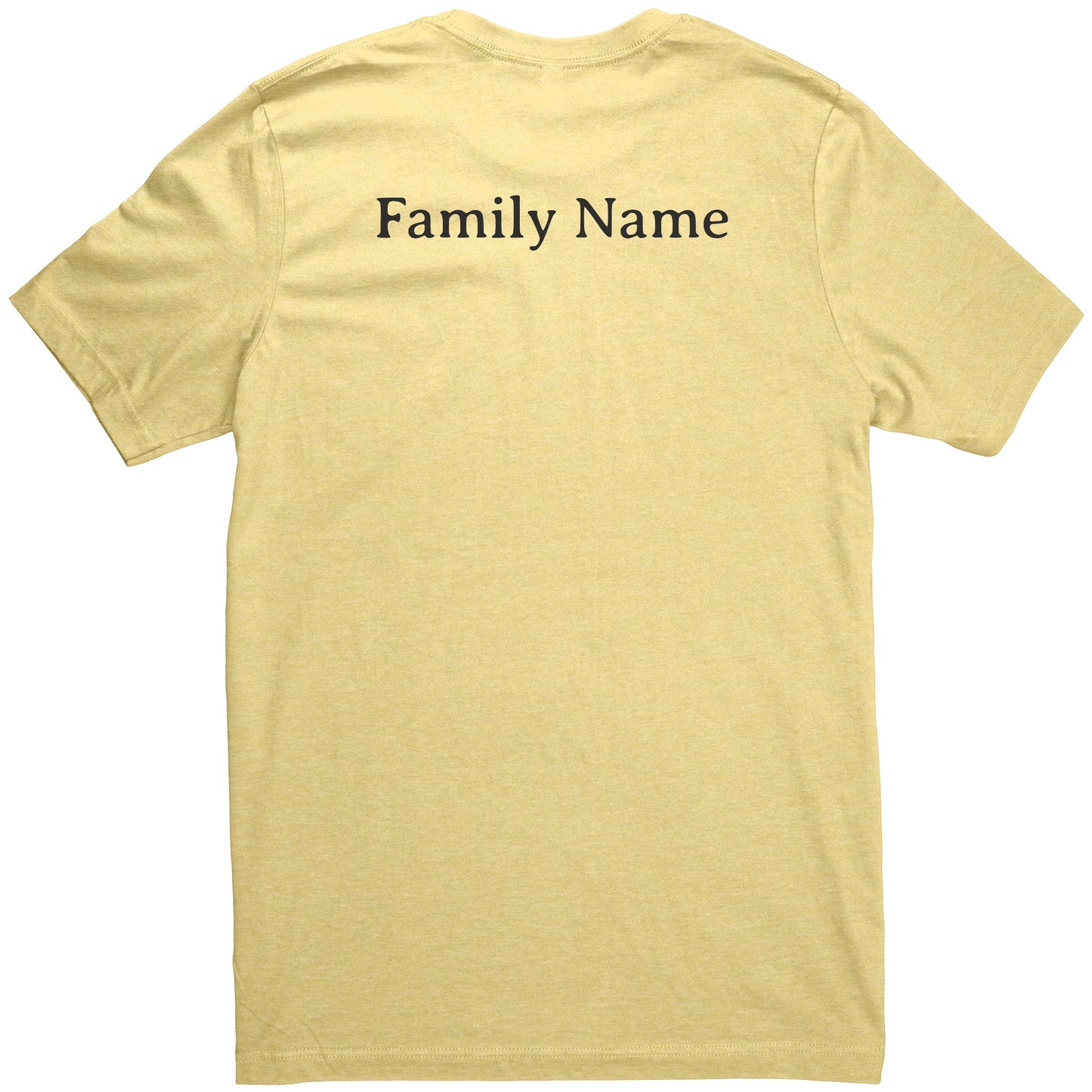 #2 Haiku Pronounce Family Canvas Unisex CVC (Front & Back)