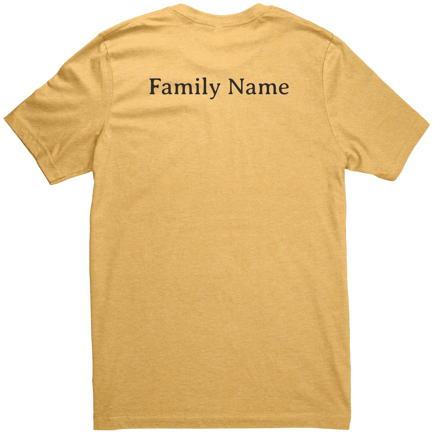 #2 Haiku Pronounce Family Canvas Unisex CVC (Front & Back)