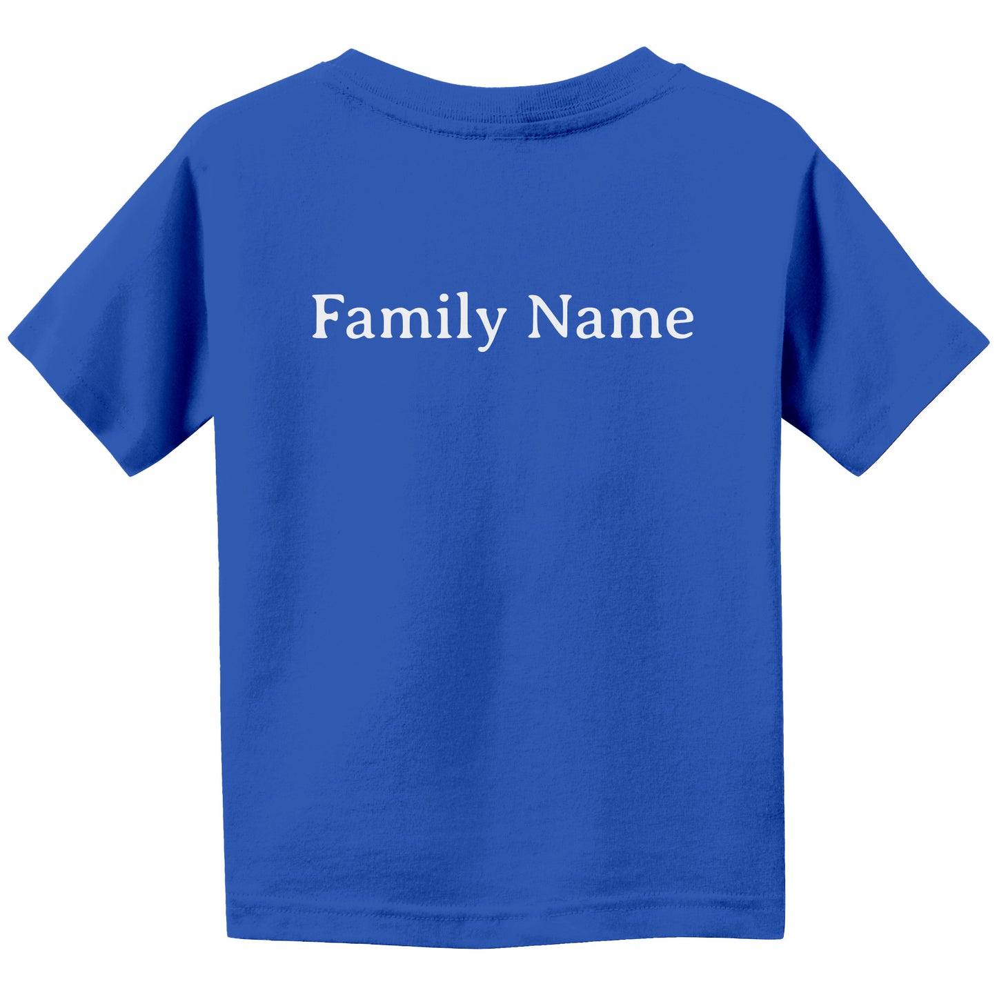 #3 Haiku Pronounce Family Canvas Toddler T-Shirt (Front & Back)