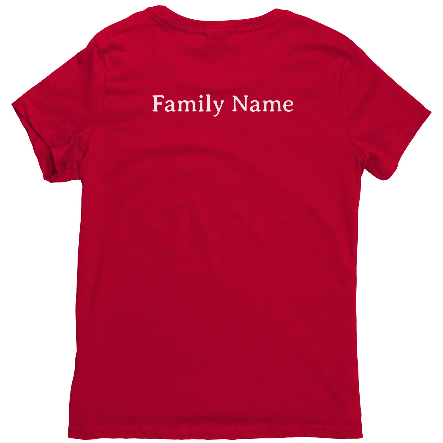 #3 Haiku Pronounce Family District Women's Shirt (Front & Back)