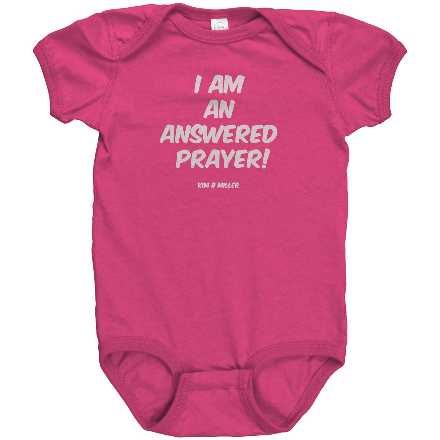 Answered Prayer Rabbit Skins Baby Bodysuit 2