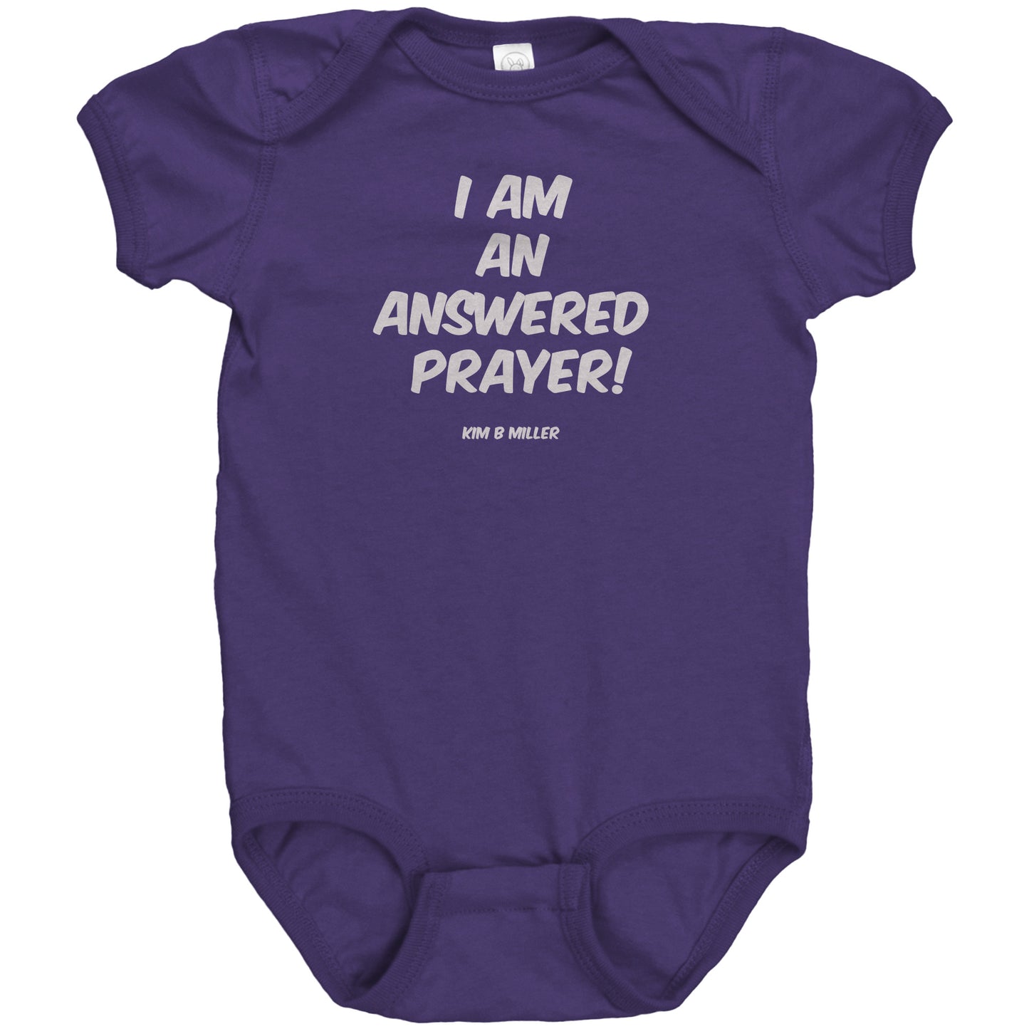 Answered Prayer Rabbit Skins Baby Bodysuit 2