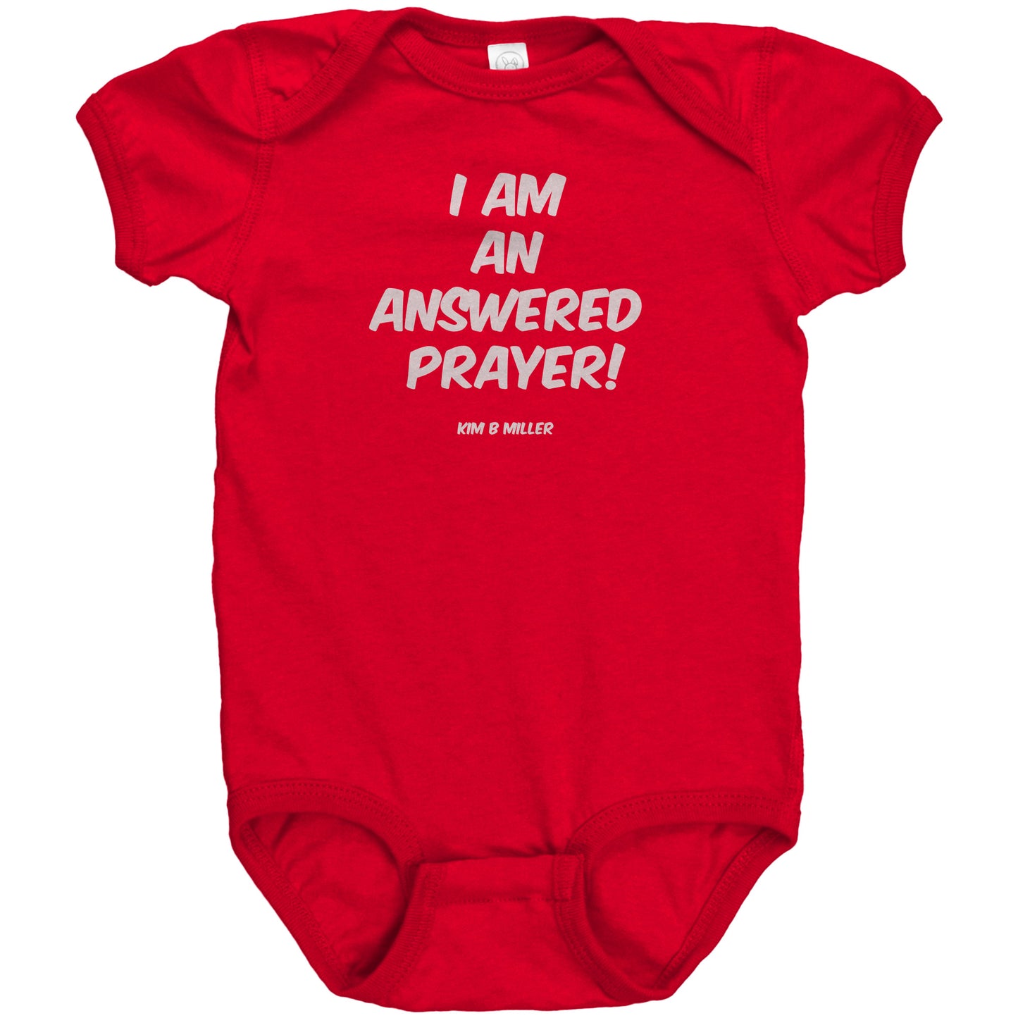 Answered Prayer Rabbit Skins Baby Bodysuit 2