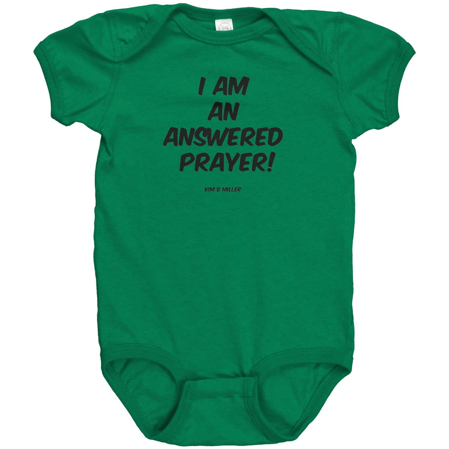 Answered Prayer Rabbit Skins Baby Bodysuit