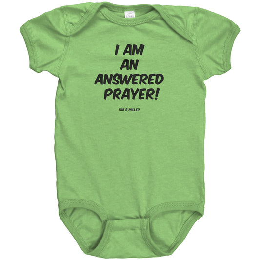 Answered Prayer Rabbit Skins Baby Bodysuit
