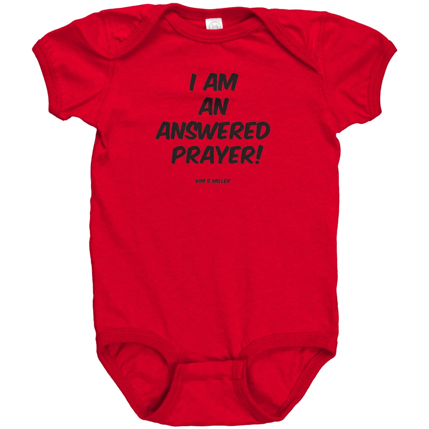 Answered Prayer Rabbit Skins Baby Bodysuit