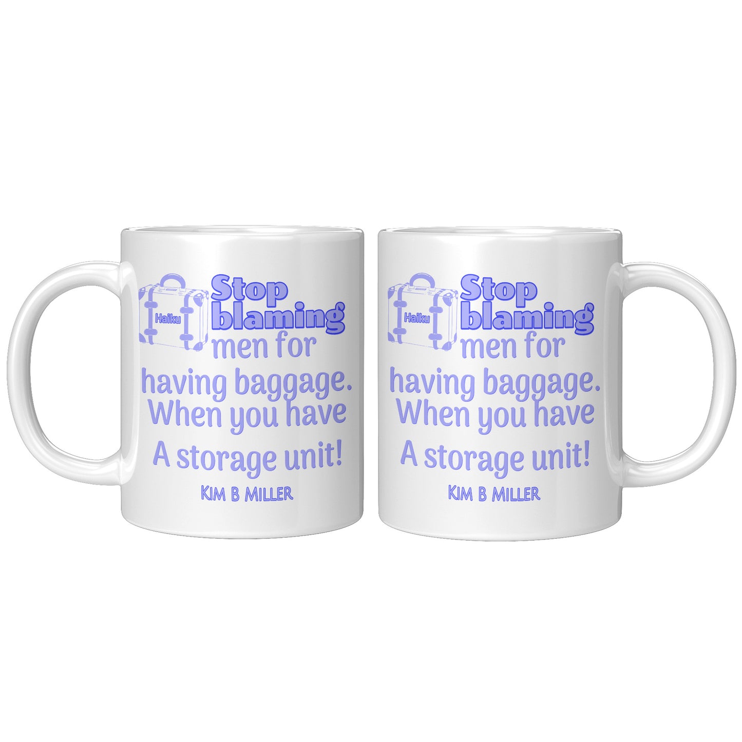 Baggage Haiku Accent Mug