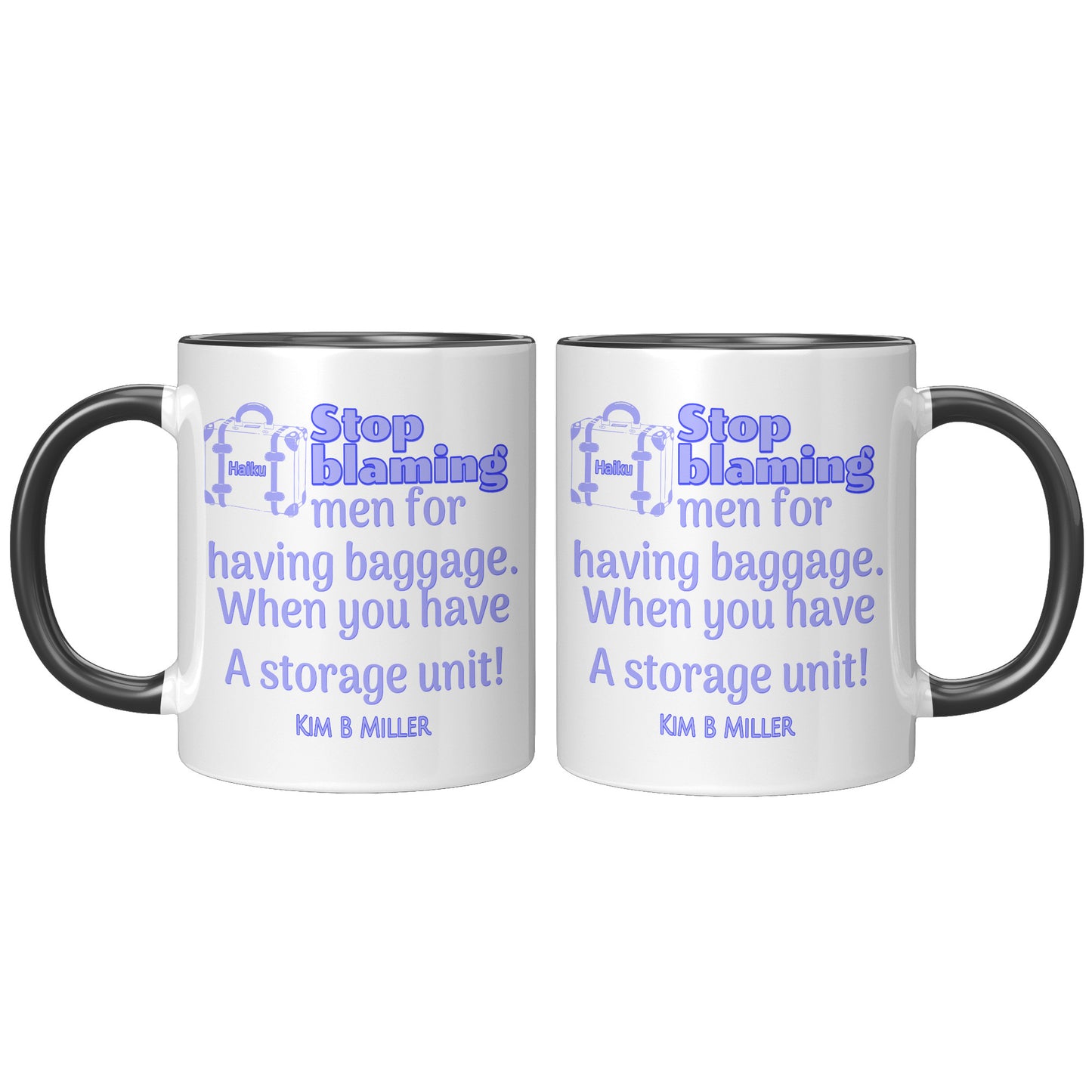 Baggage Haiku Accent Mug
