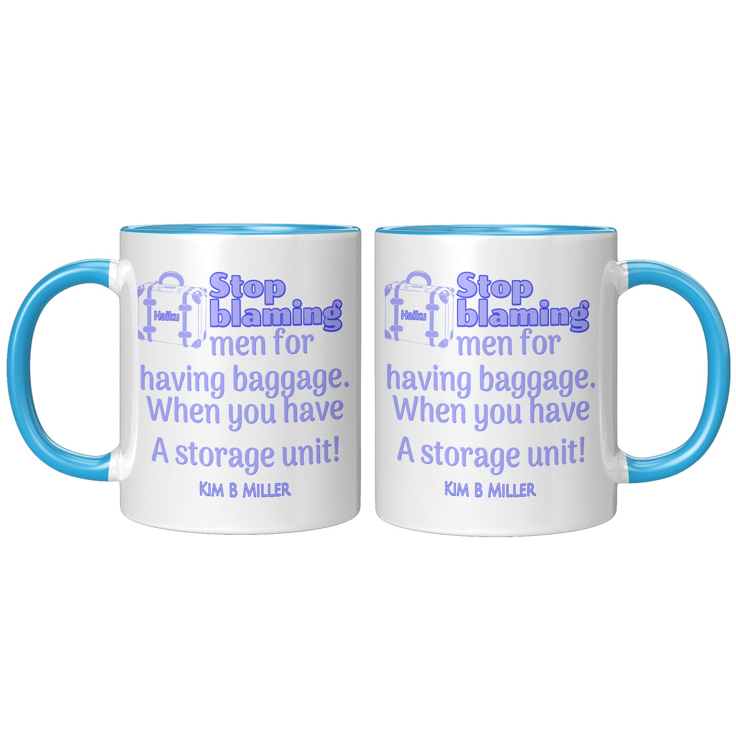Baggage Haiku Accent Mug