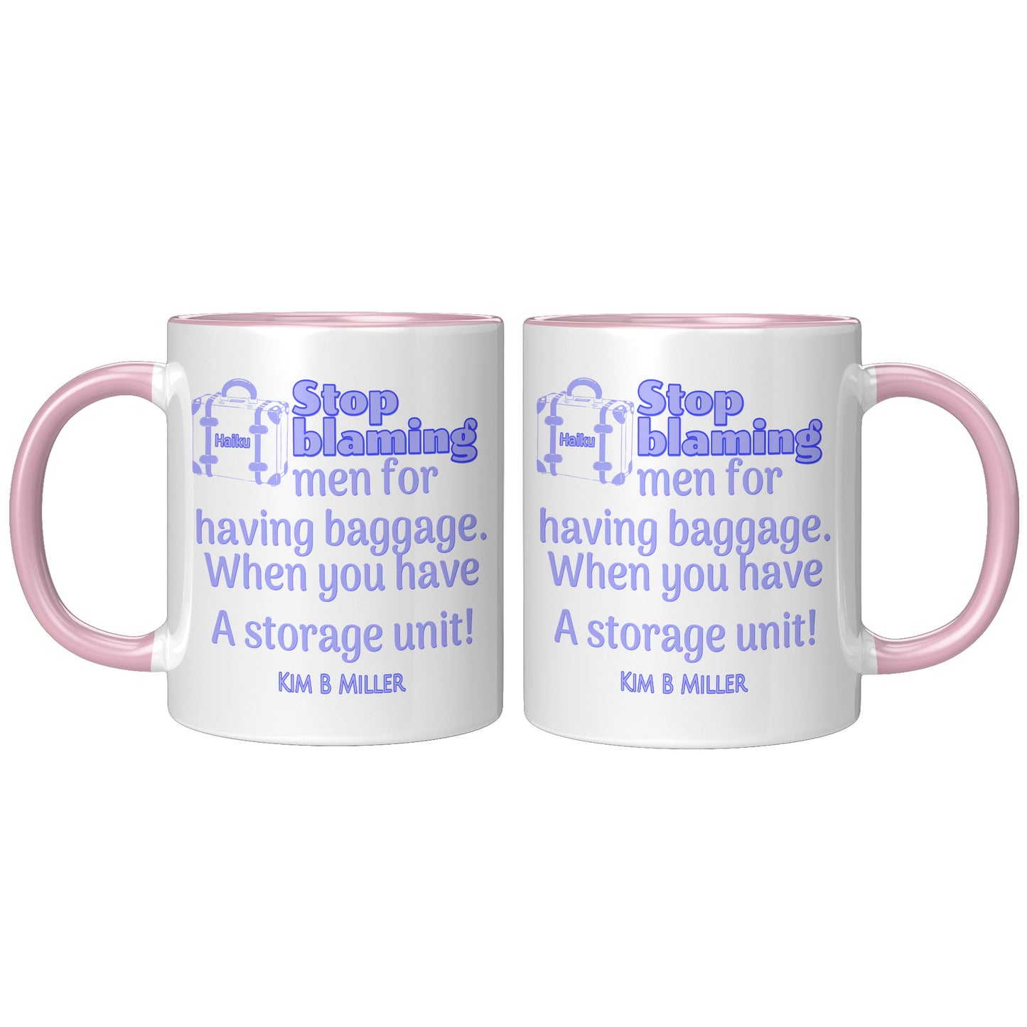 Baggage Haiku Accent Mug