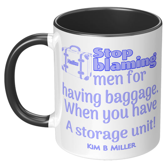Baggage Haiku Accent Mug