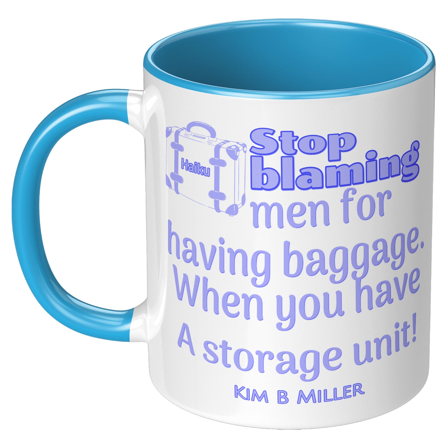 Baggage Haiku Accent Mug