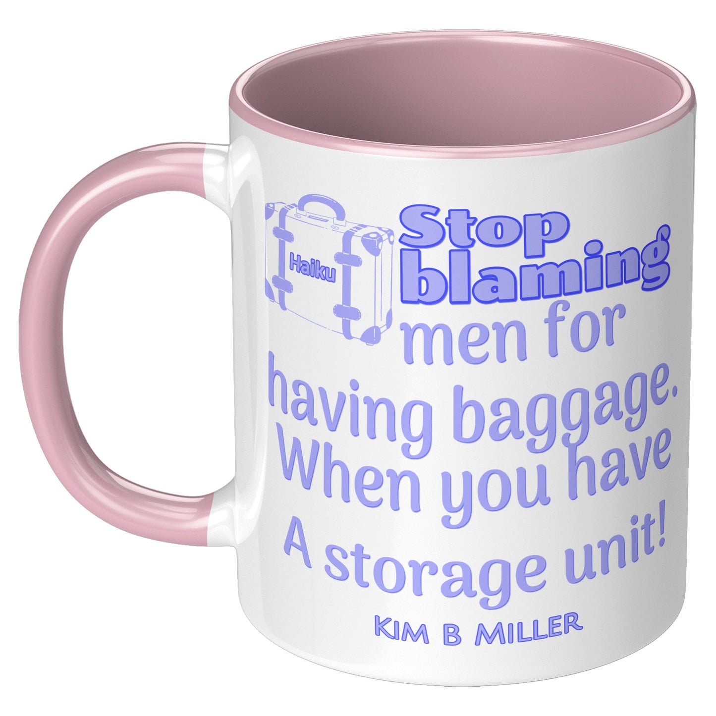 Baggage Haiku Accent Mug