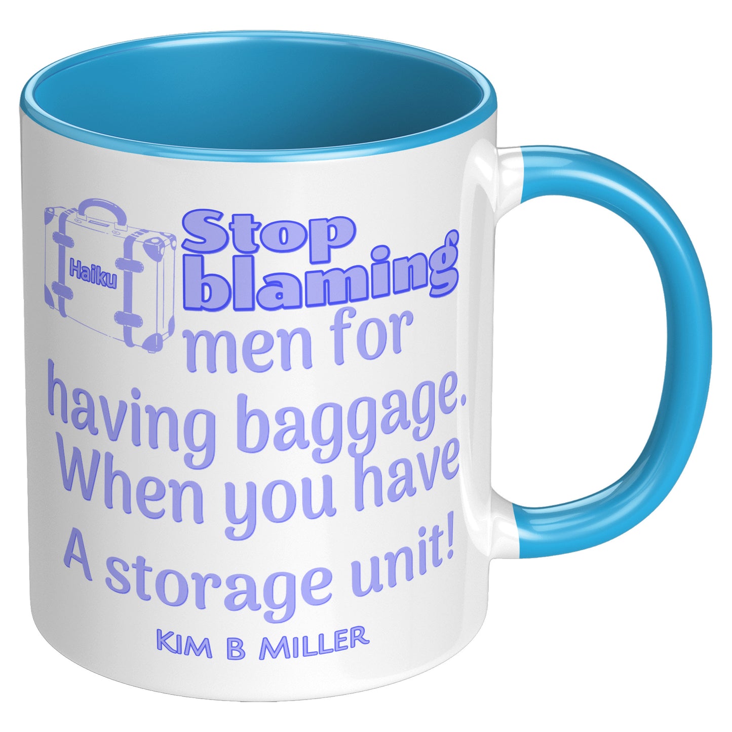 Baggage Haiku Accent Mug