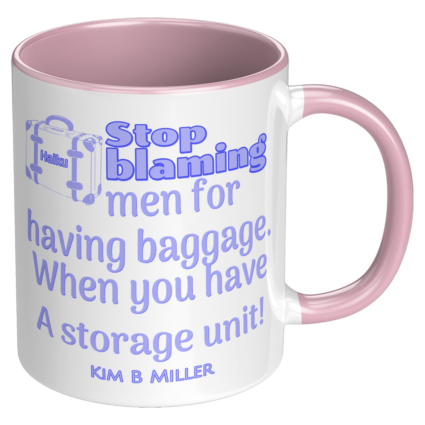 Baggage Haiku Accent Mug