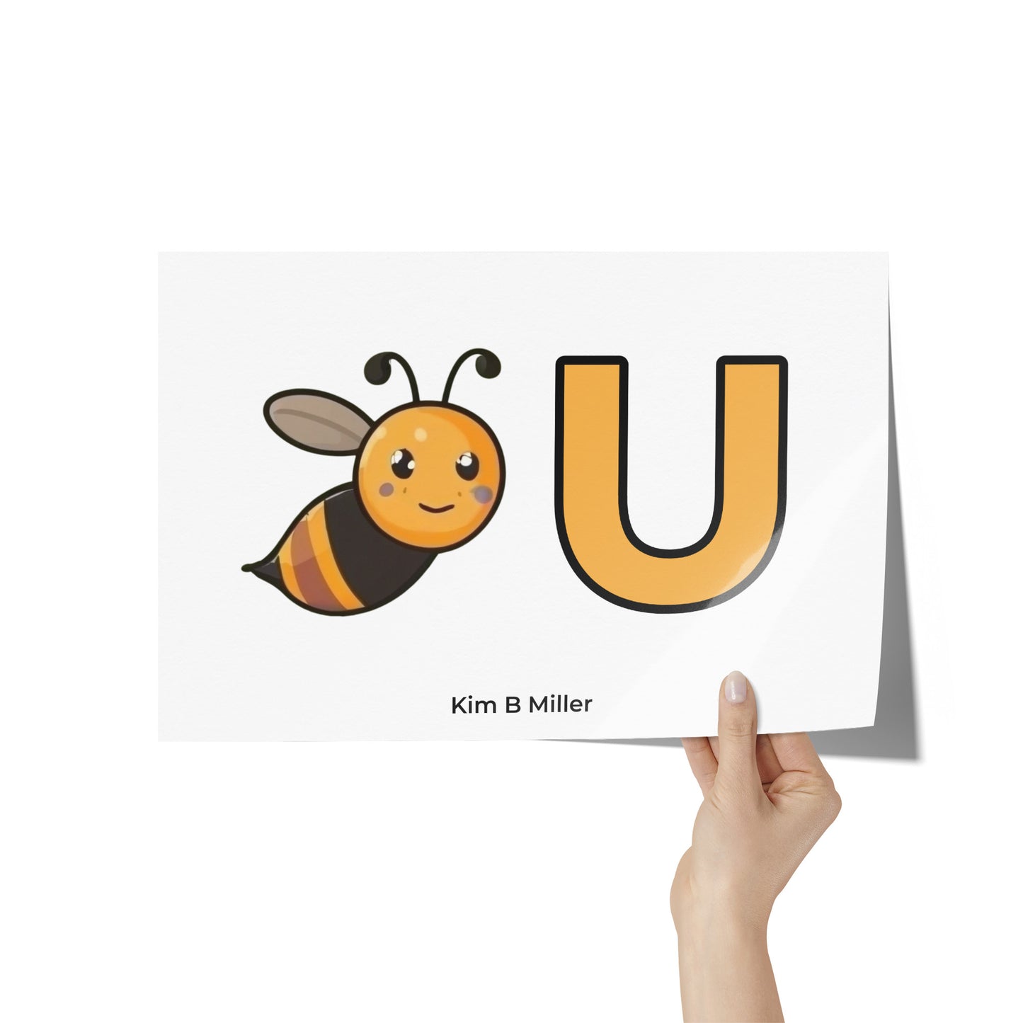 "Bee" You Poster: 8" x 12" B