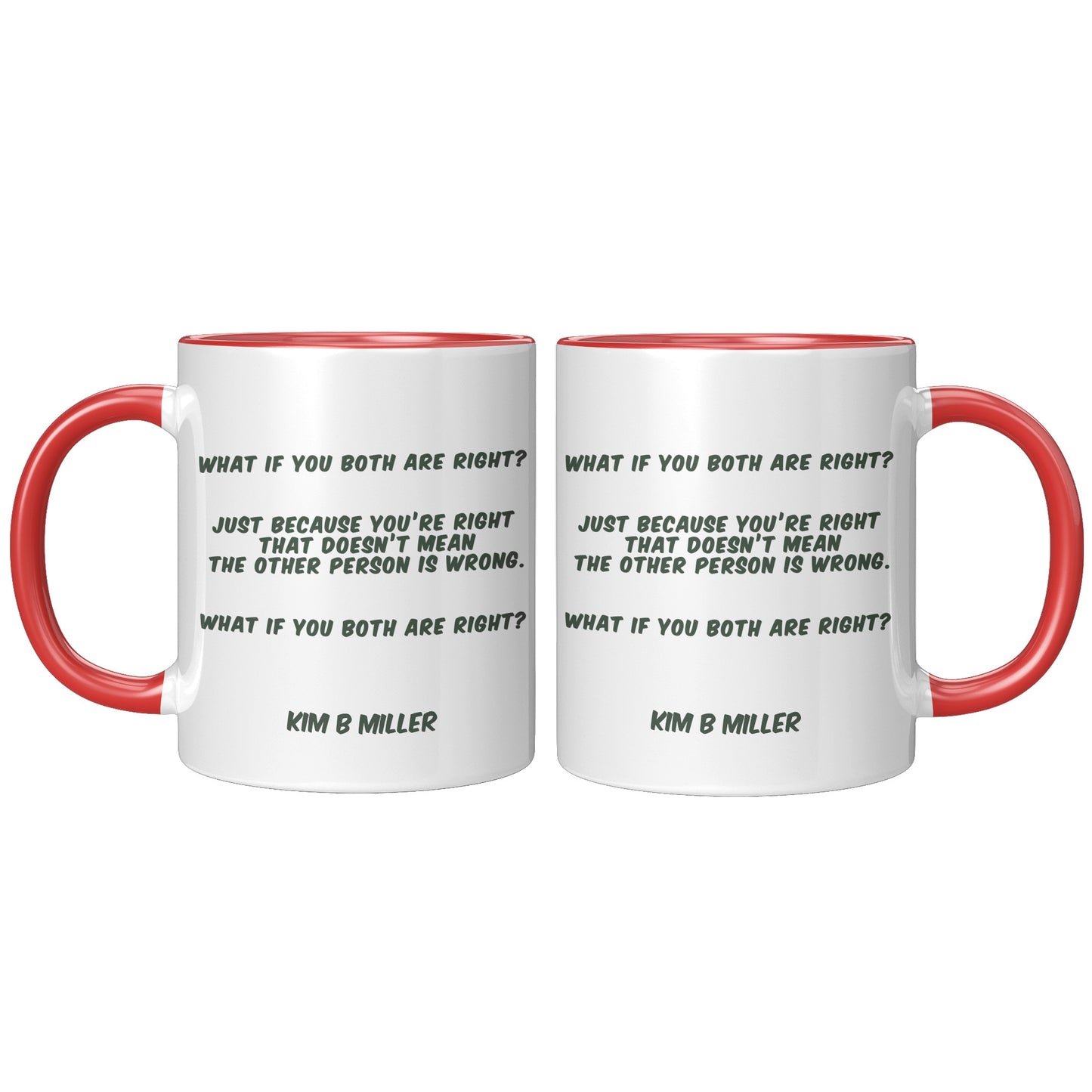 Both Right: Accent Mug