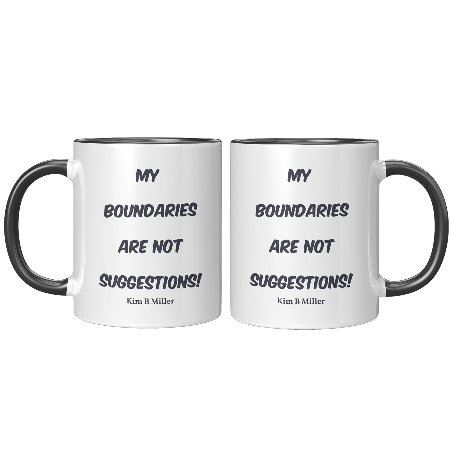 Boundaries Accent Mug