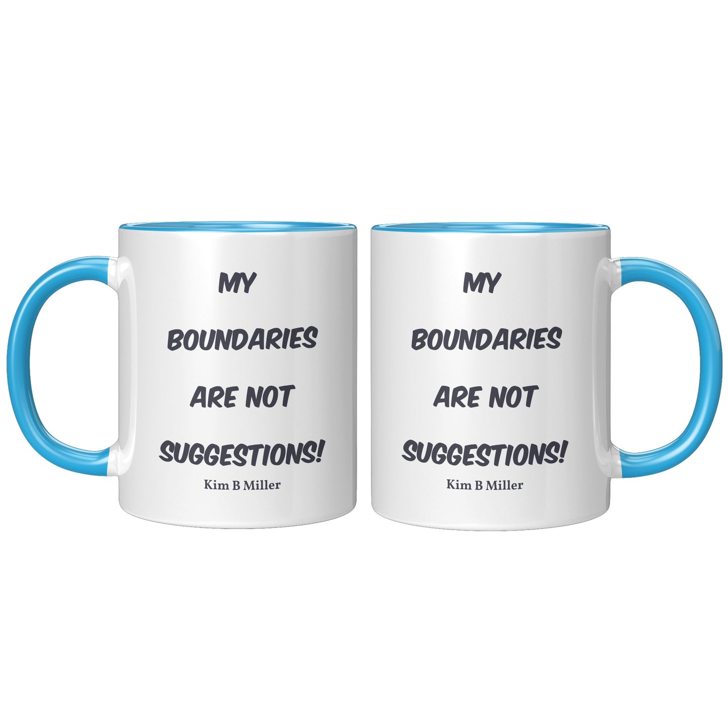 Boundaries Accent Mug
