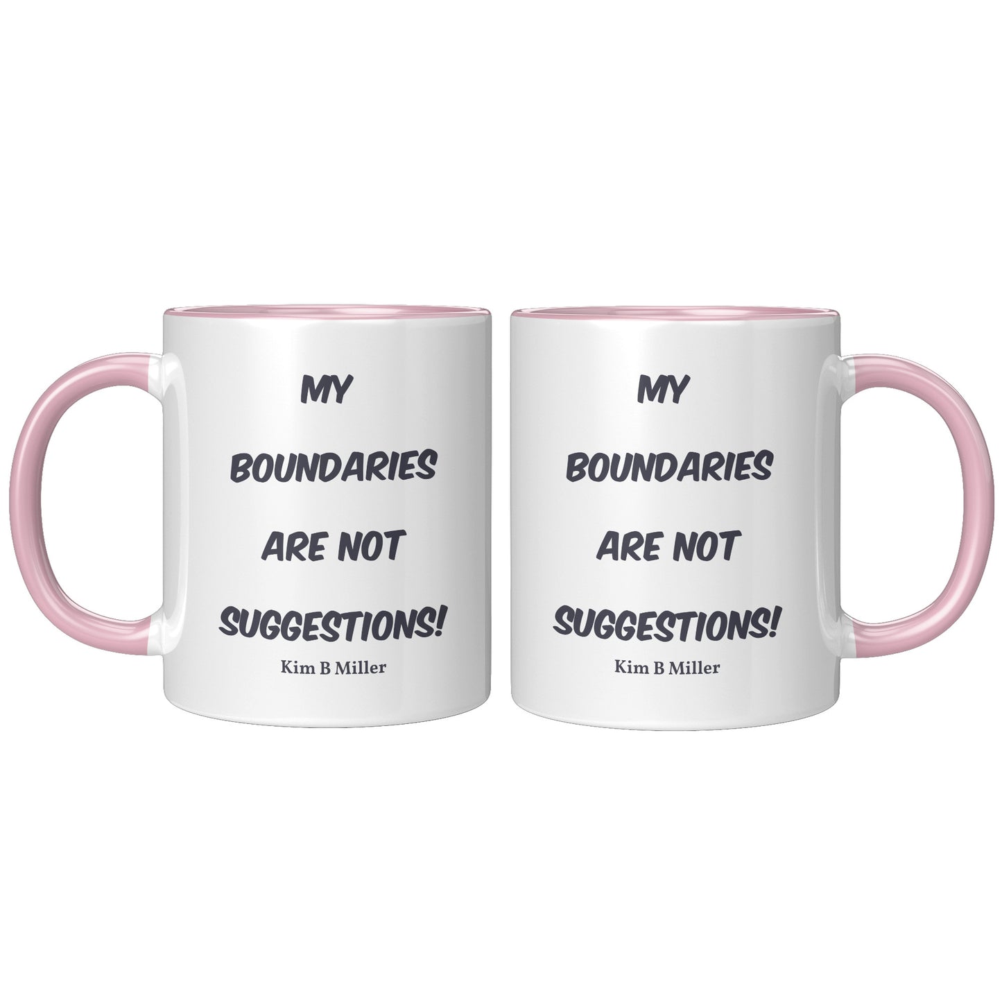 Boundaries Accent Mug
