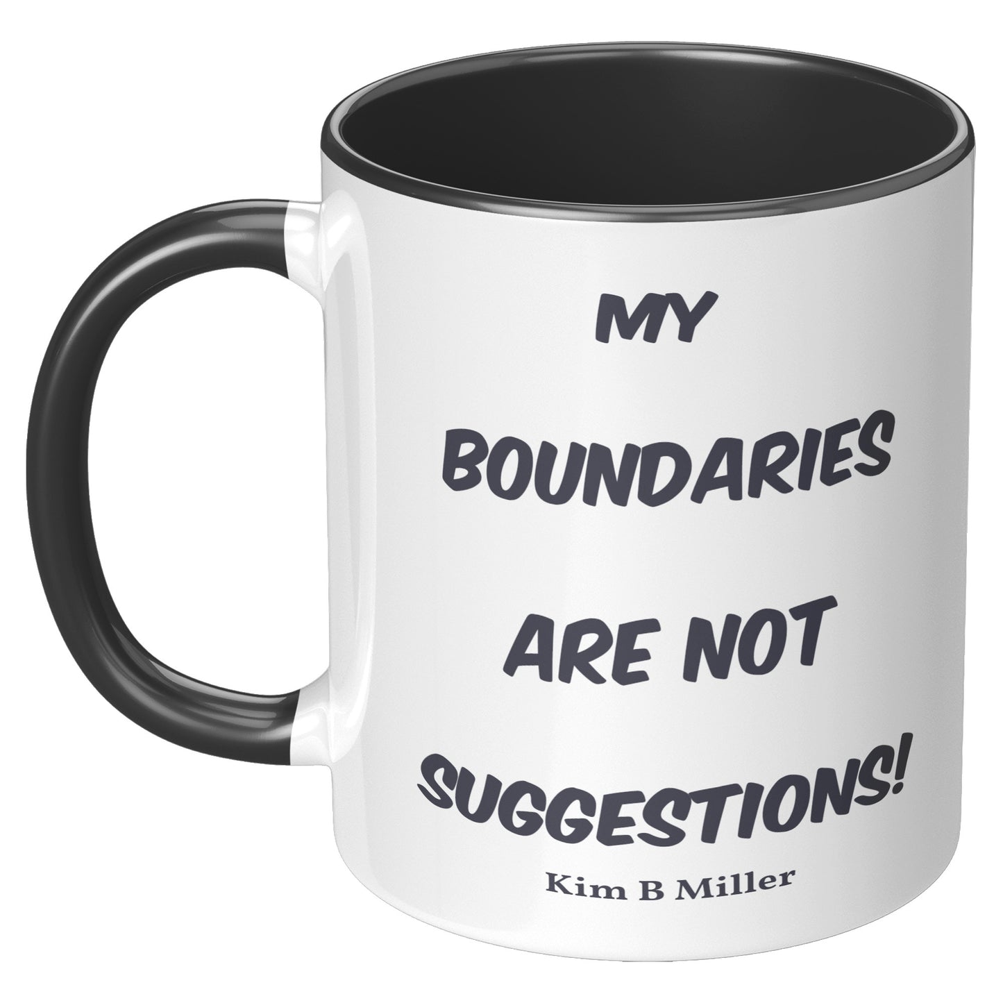 Boundaries Accent Mug