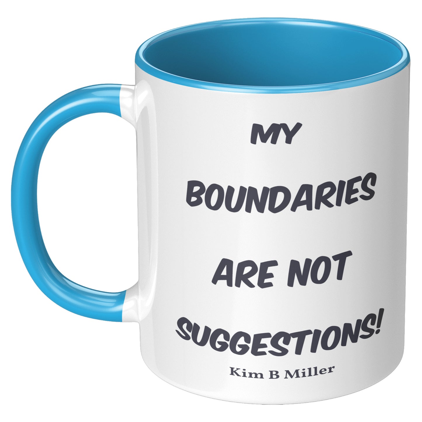 Boundaries Accent Mug