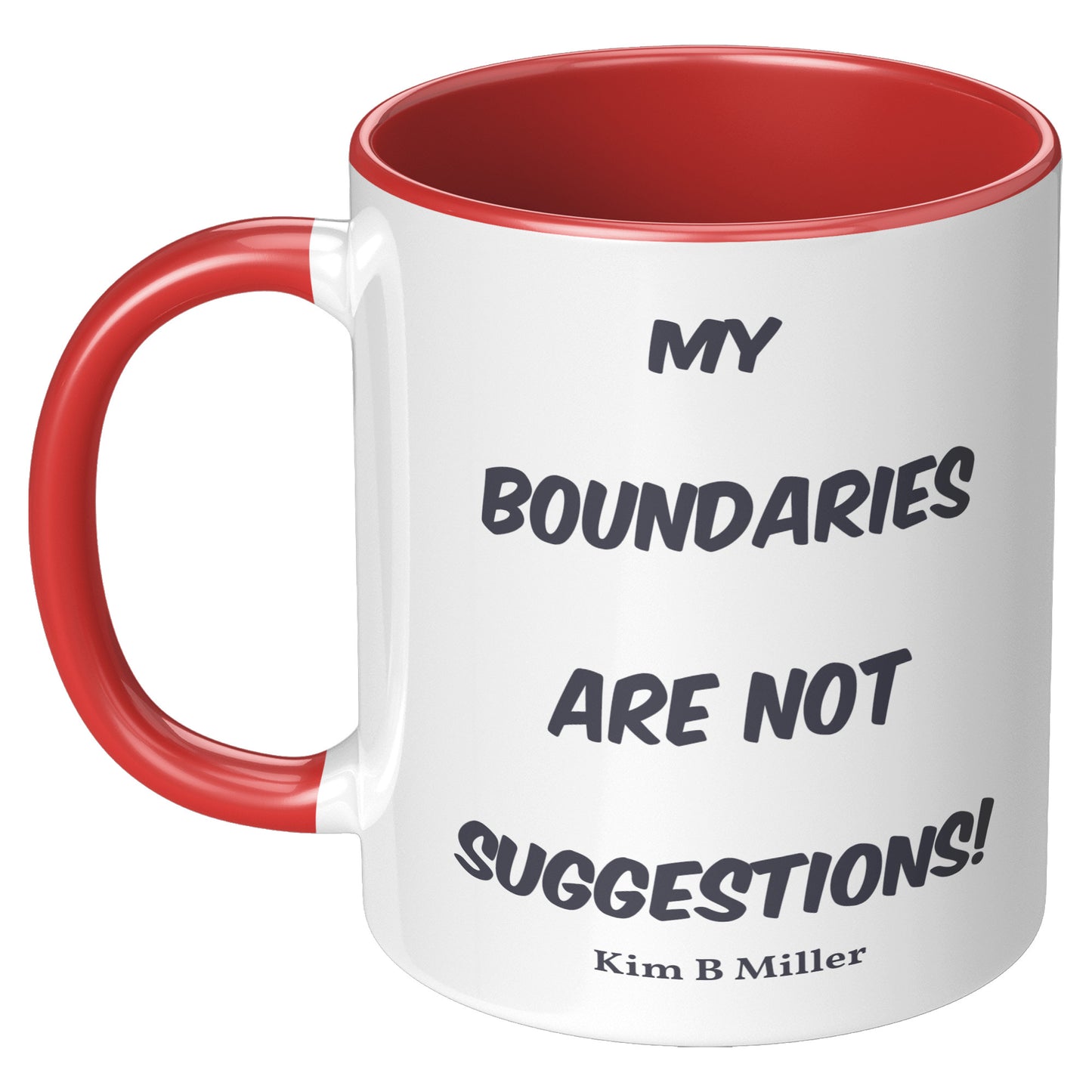 Boundaries Accent Mug