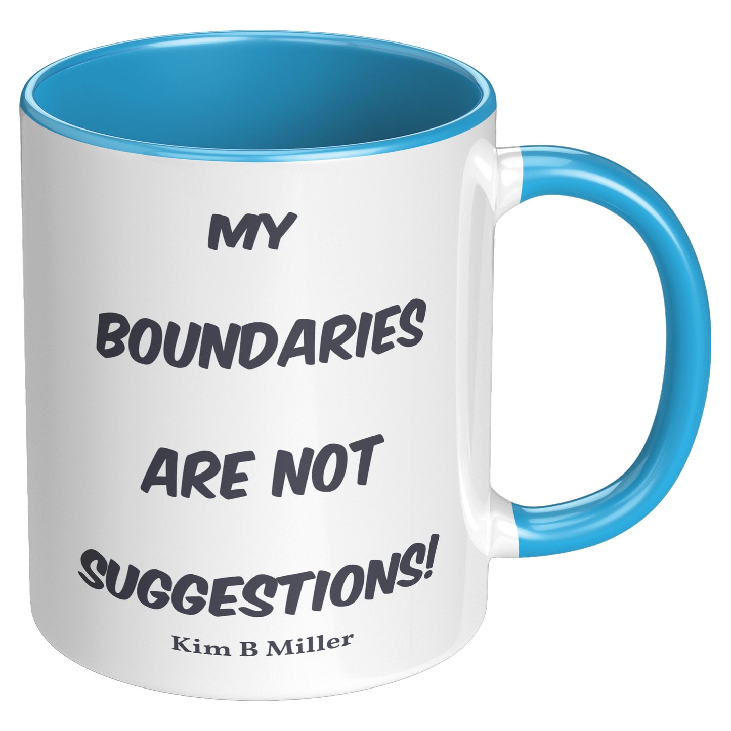 Boundaries Accent Mug