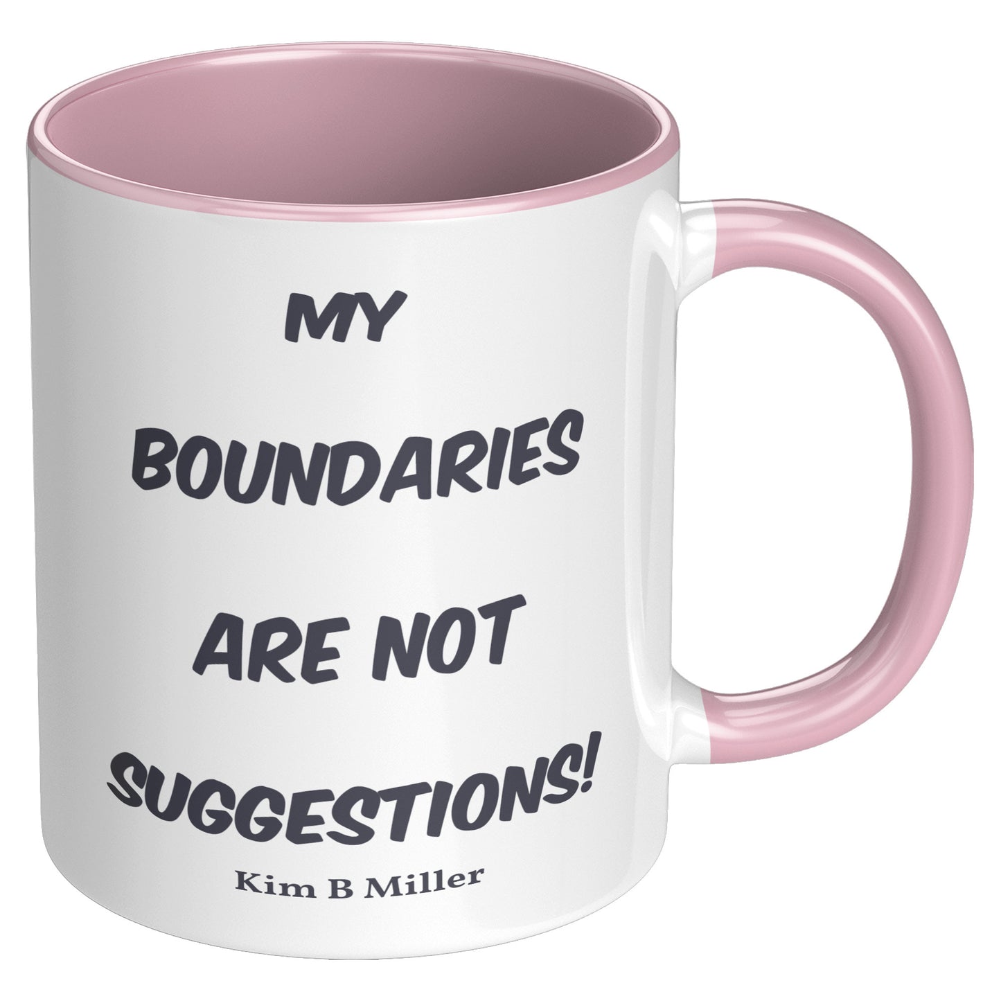 Boundaries Accent Mug