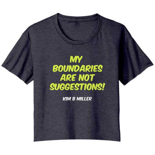 Boundaries Bella Ladies Flowy Crop T-Shirt