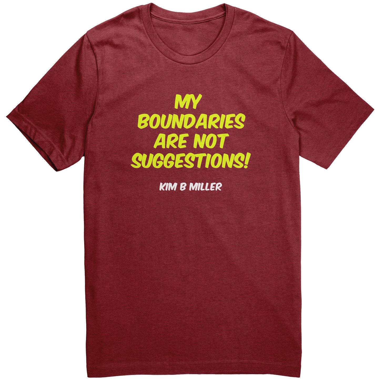 Boundaries Canvas Unisex CVC