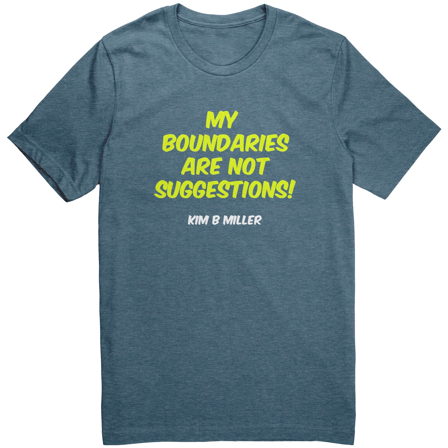 Boundaries Canvas Unisex CVC