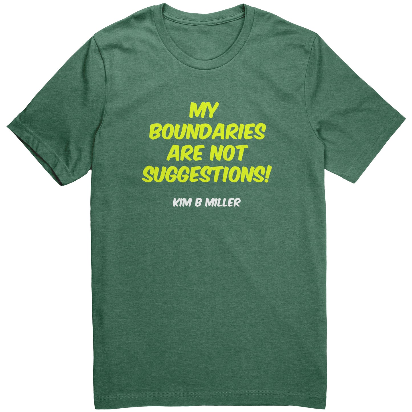 Boundaries Canvas Unisex CVC