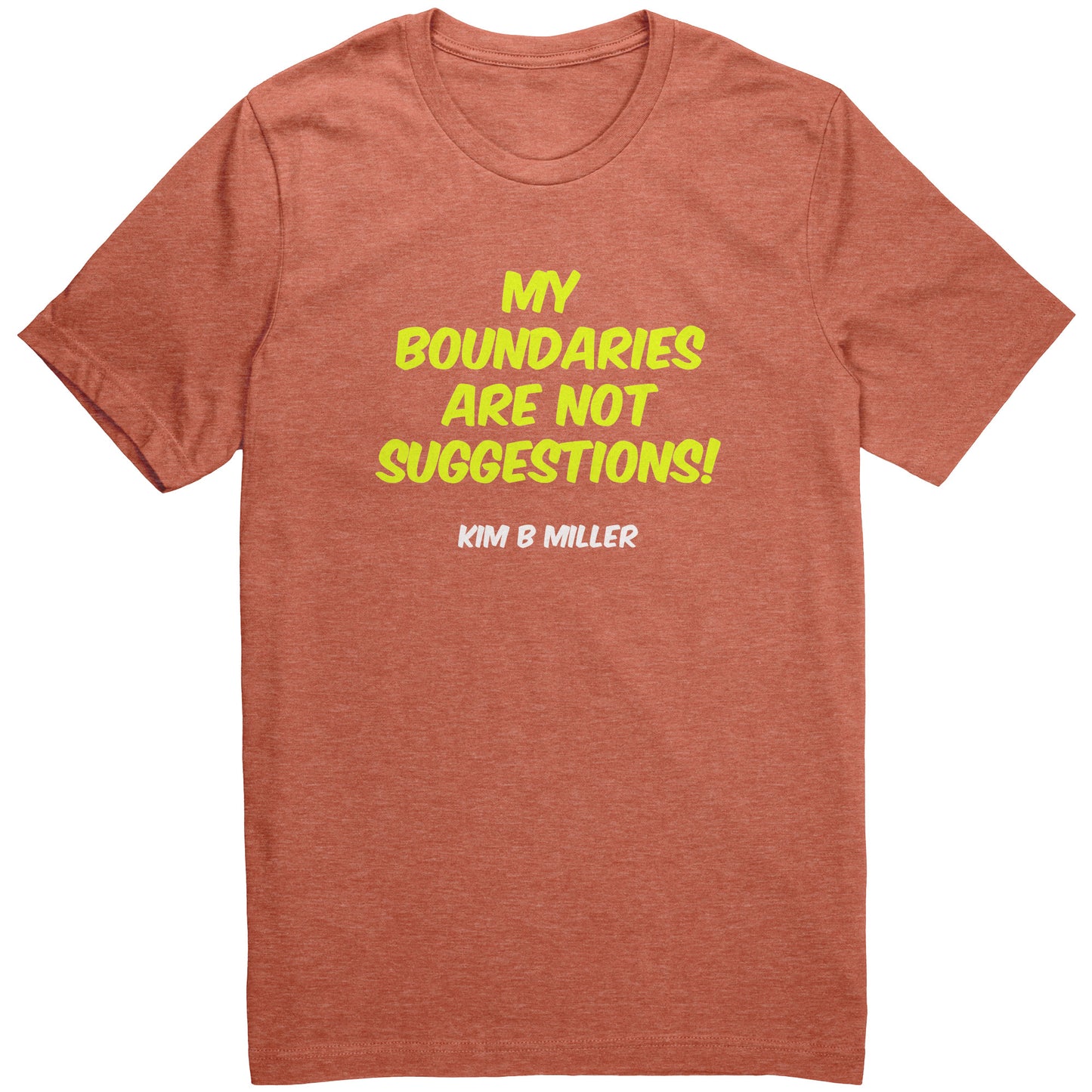 Boundaries Canvas Unisex CVC