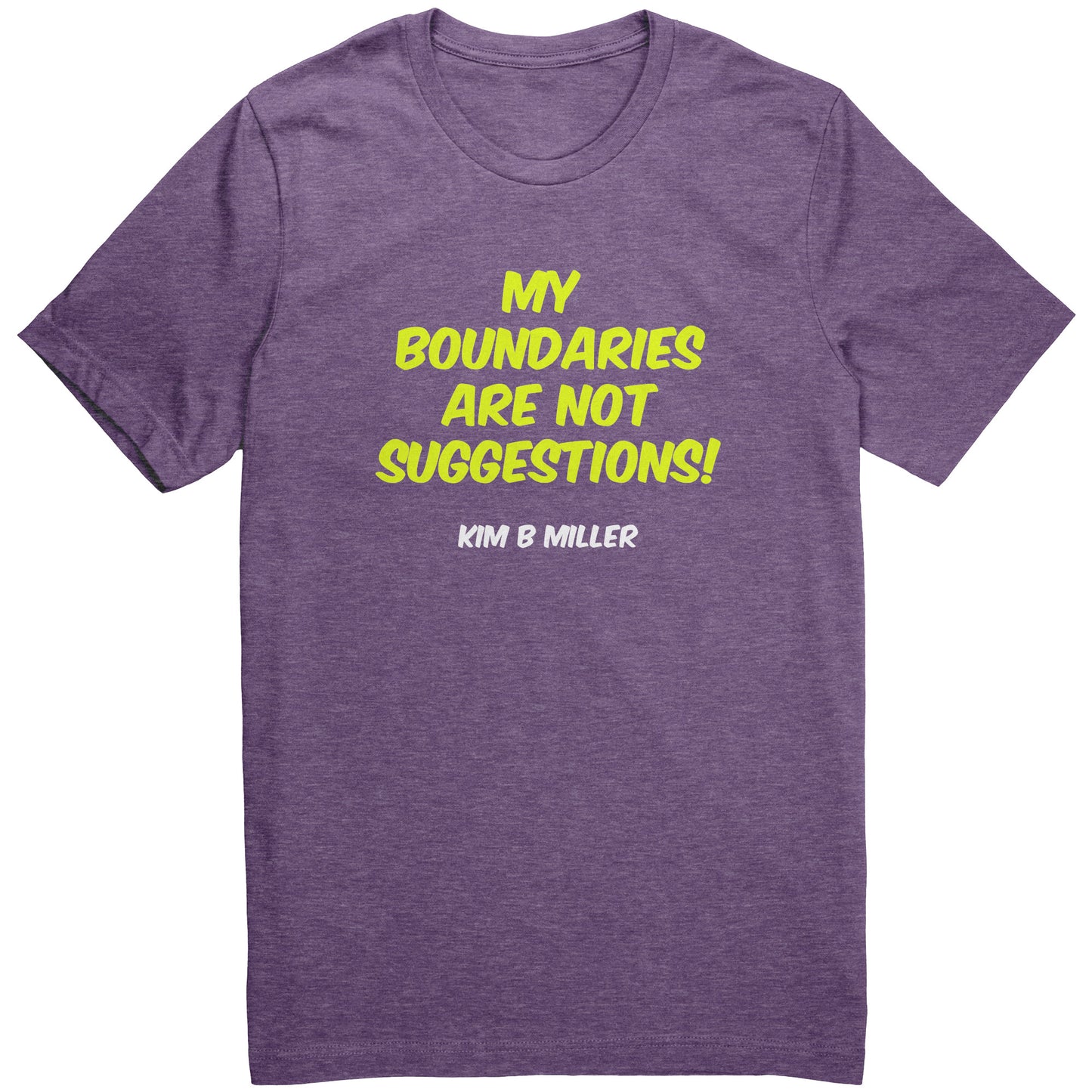 Boundaries Canvas Unisex CVC