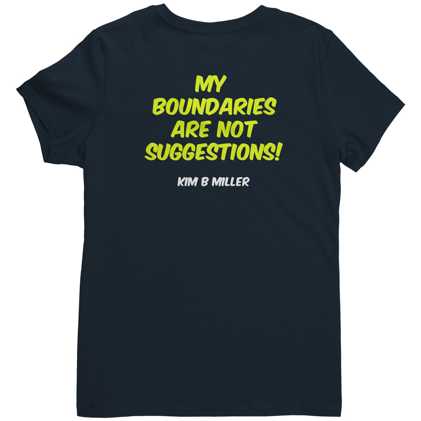 Boundaries District Women's V-Neck (Both Sides)