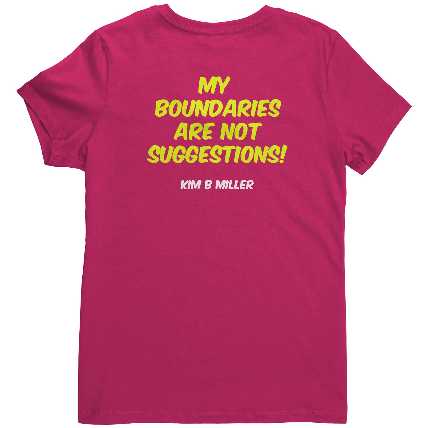 Boundaries District Women's V-Neck (Both Sides)