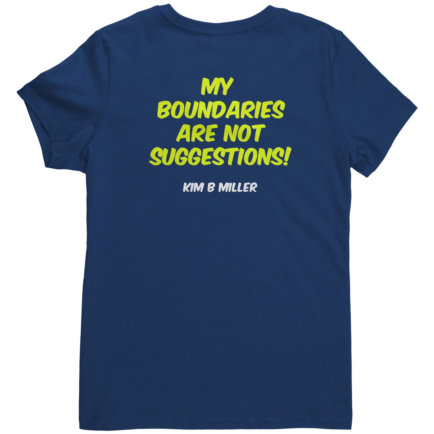 Boundaries District Women's V-Neck (Both Sides)