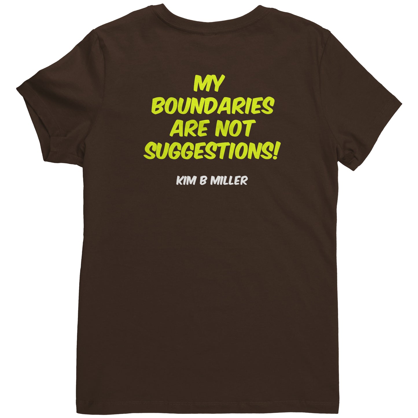 Boundaries District Women's V-Neck (Both Sides)
