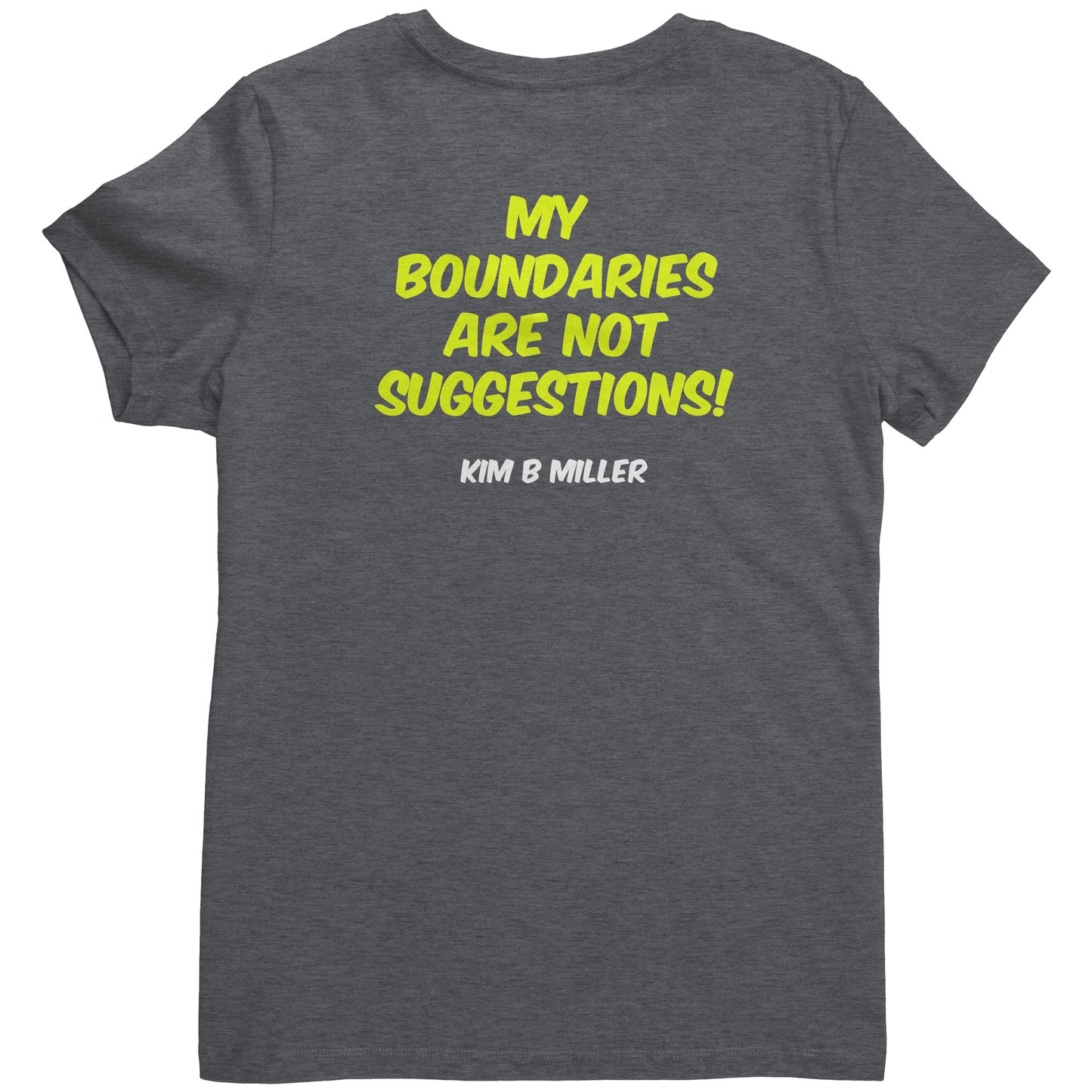 Boundaries District Women's V-Neck (Both Sides)