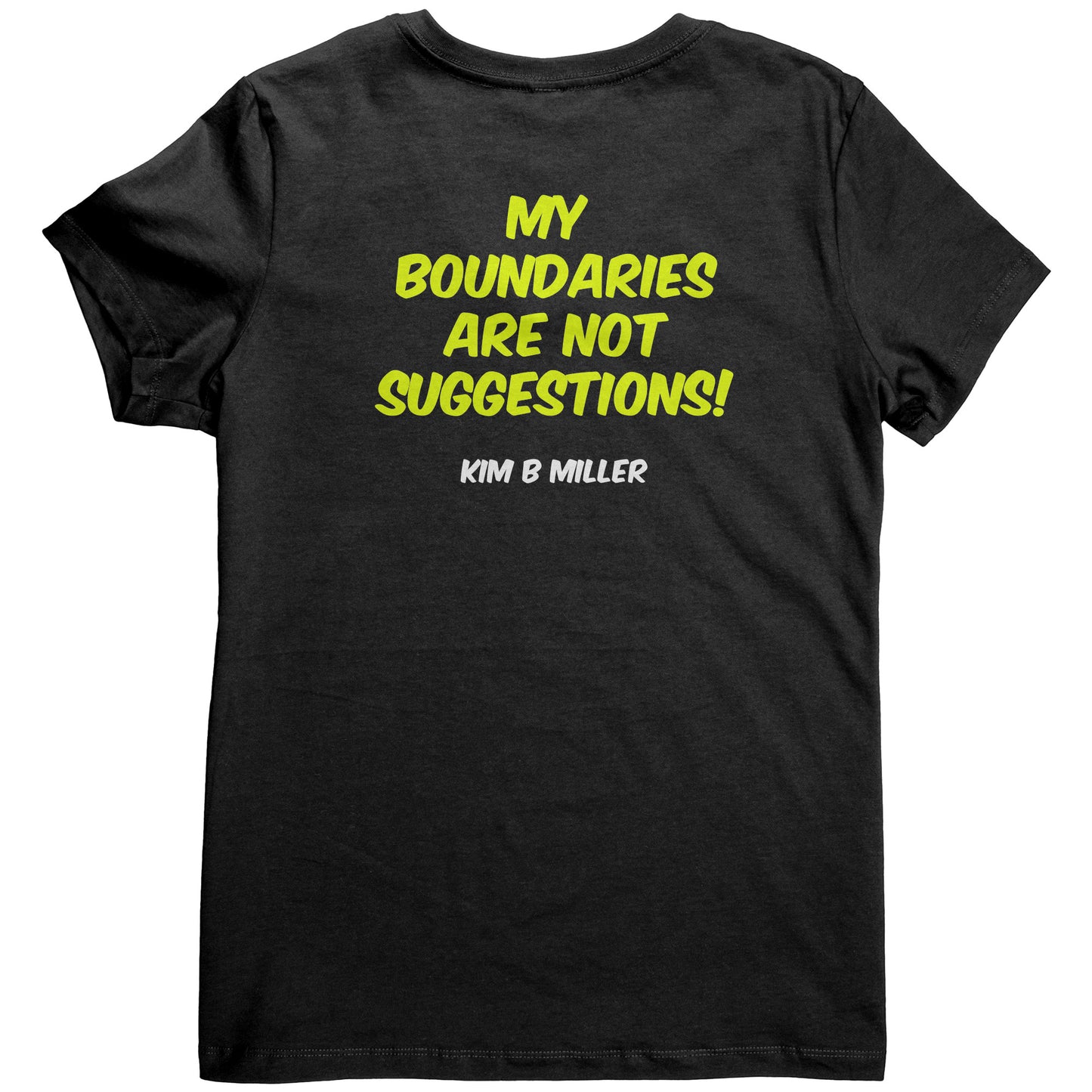 Boundaries District Women's V-Neck (Both Sides)