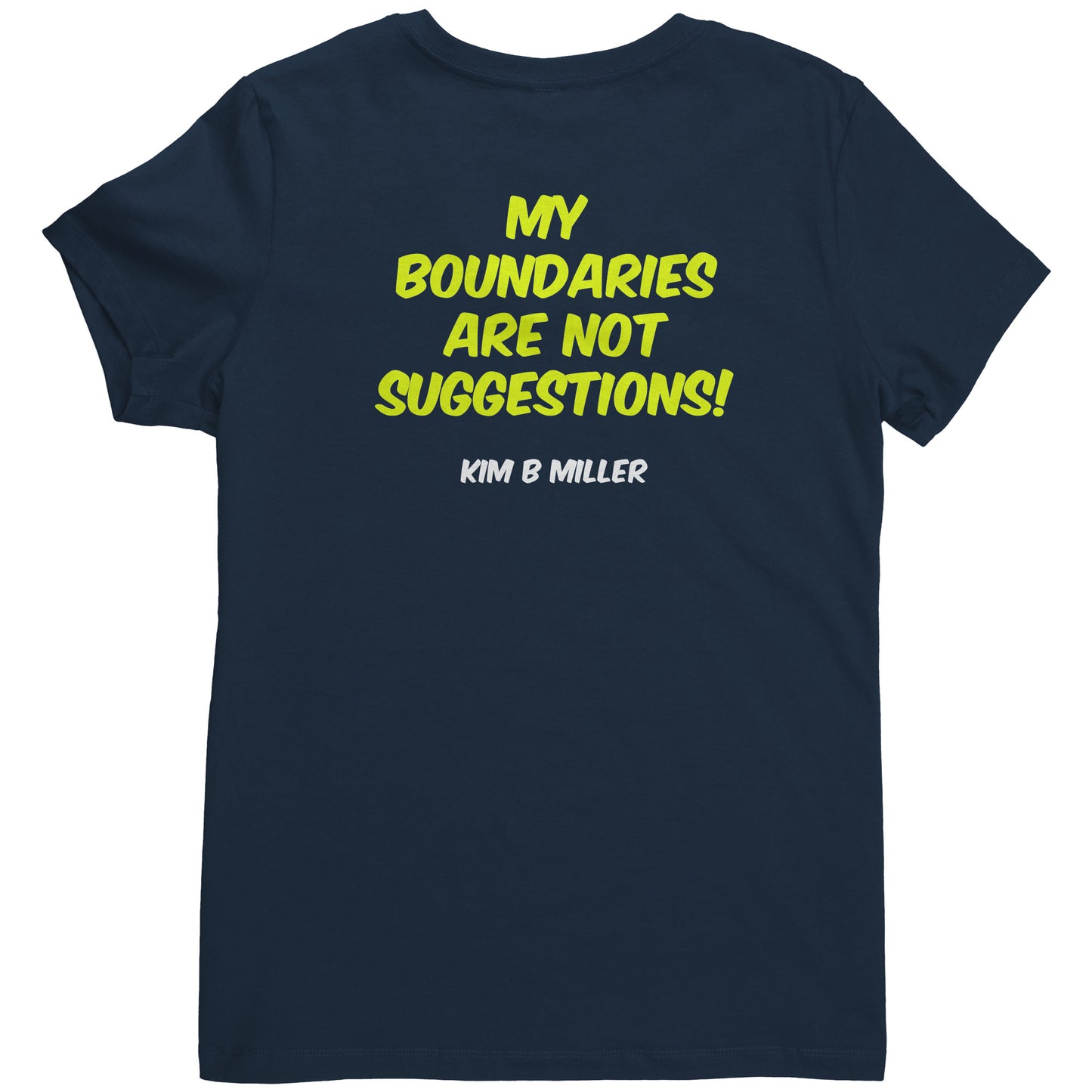 Boundaries District Women's V-Neck (Both Sides)