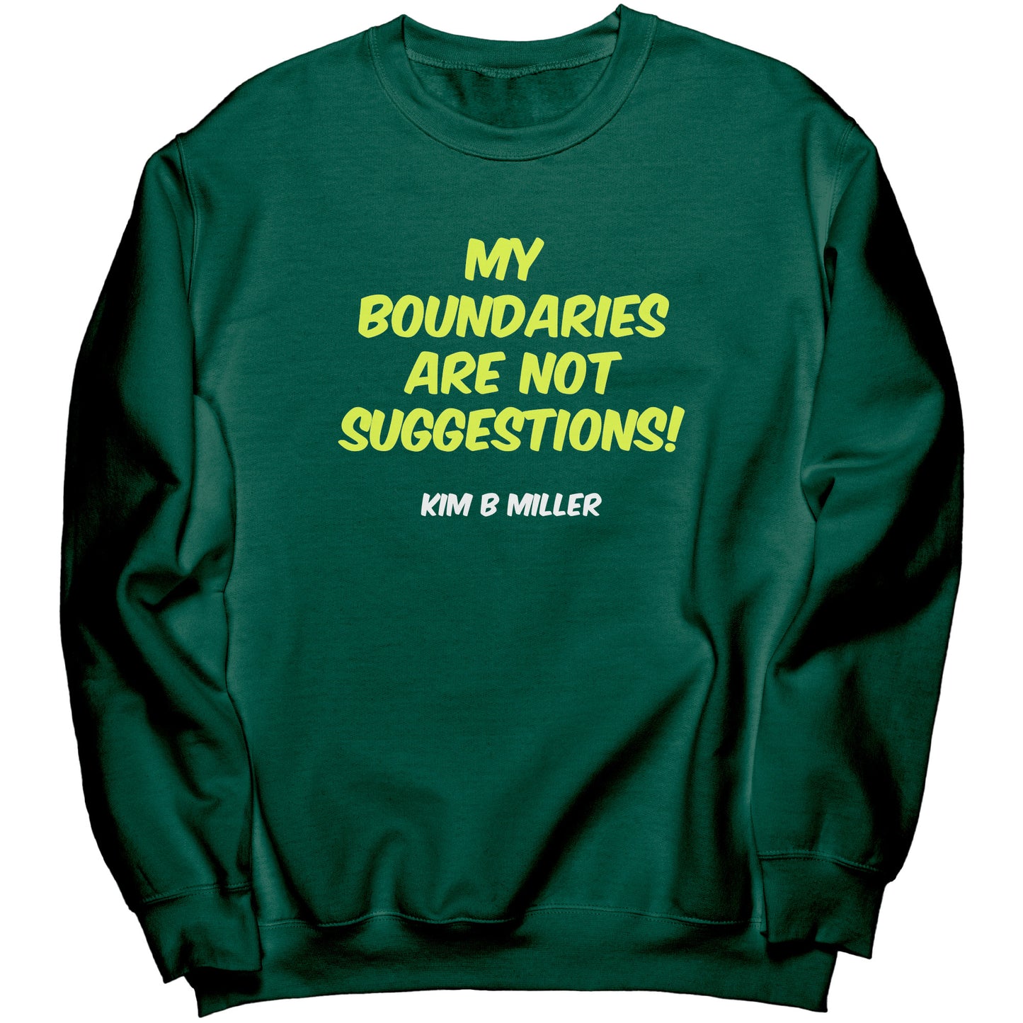 Boundaries Port & Co Crewneck Sweatshirt